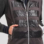 The Bougle Sleeveless Vest - Charcoal